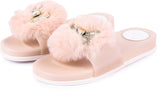 Flip Flop Slides Beige