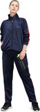 Solid Women Track Suit Navy Blue